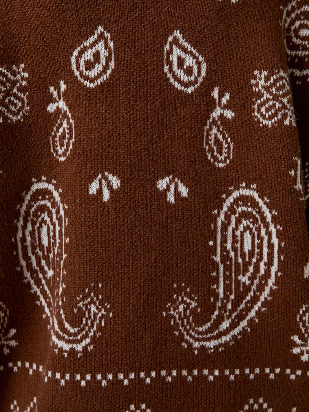Paisley Sweater Cardigan