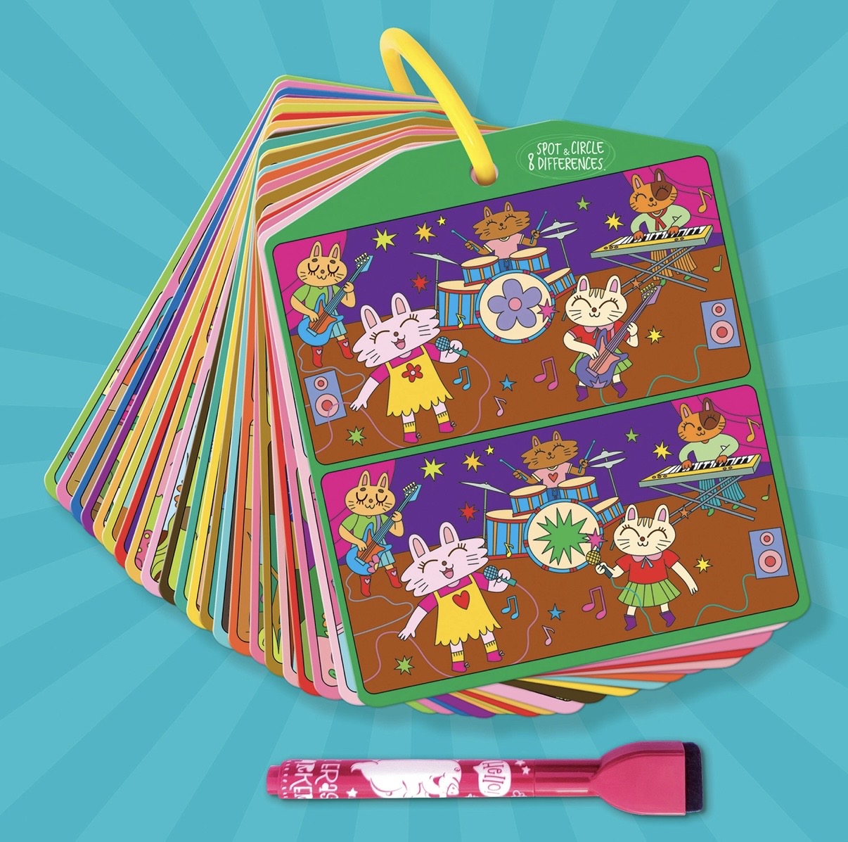 Dry Erase “Spot the Difference” Activity Cards