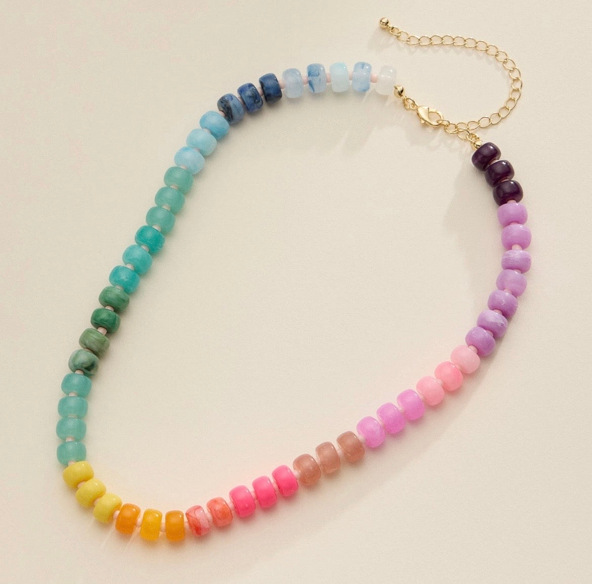 Bright Multi Colored Necklace