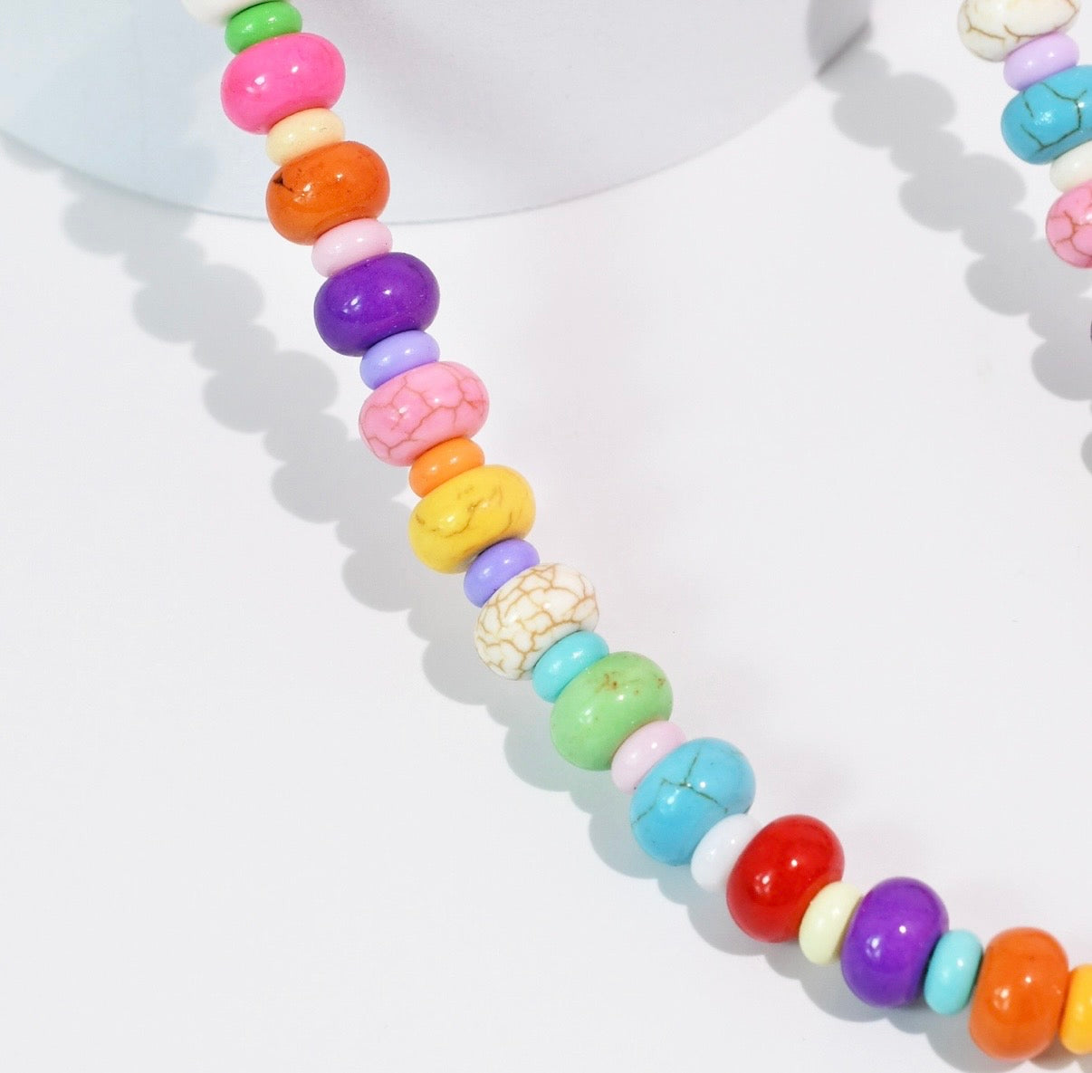 Candy Crush Beaded Necklace
