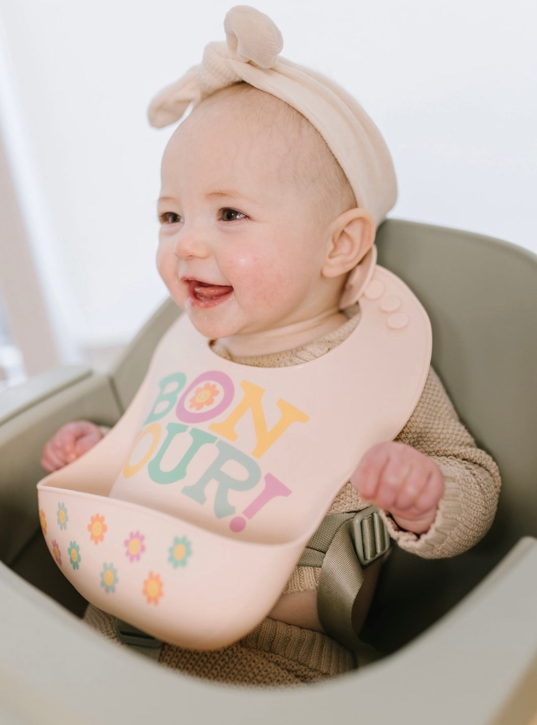 Bonjour Bébé Food Grade Silicone Bib
