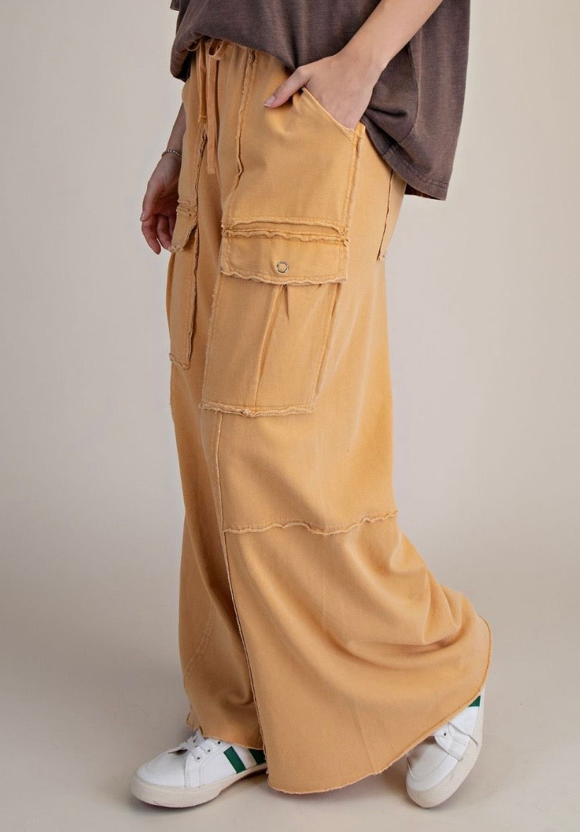 Terry Cargo Sweatpants