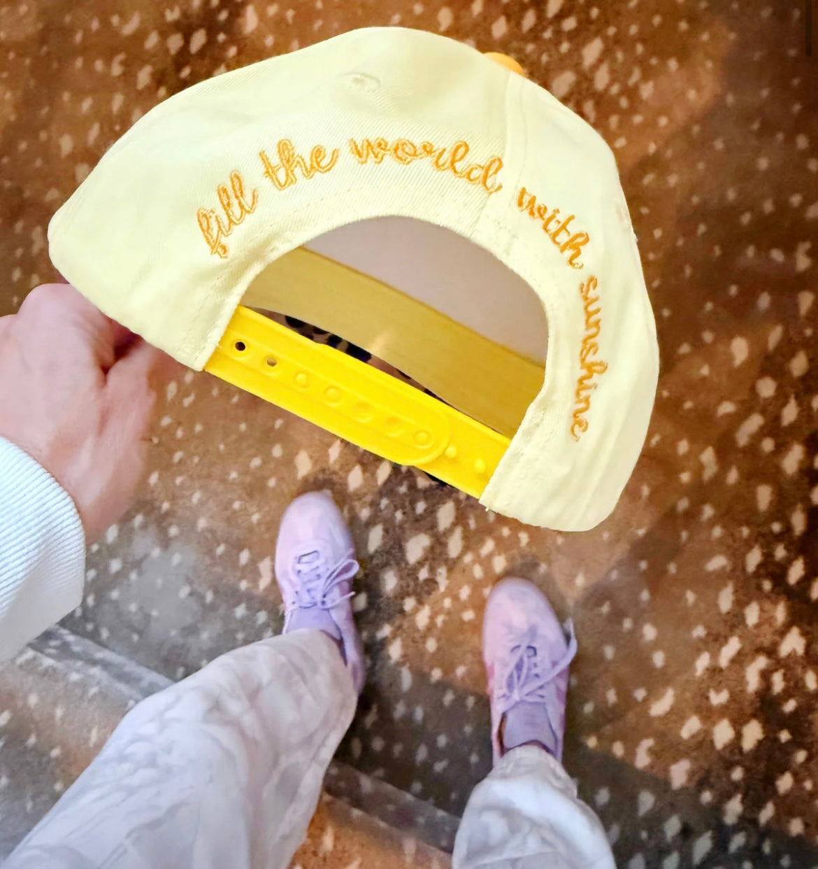 Sunshine Smiley Trucker Hat