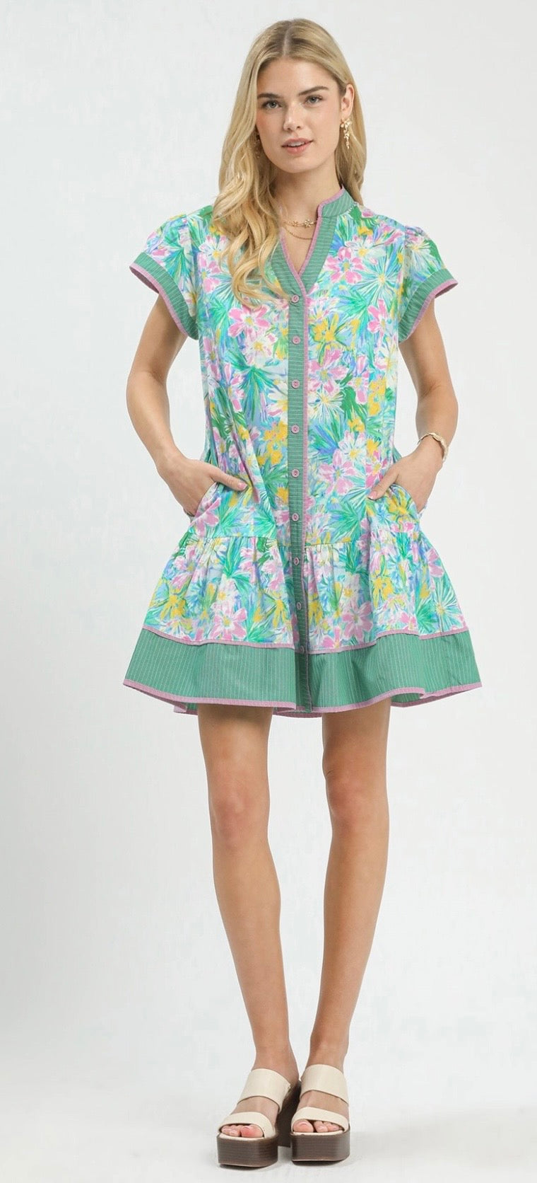 Summer Florals Dress