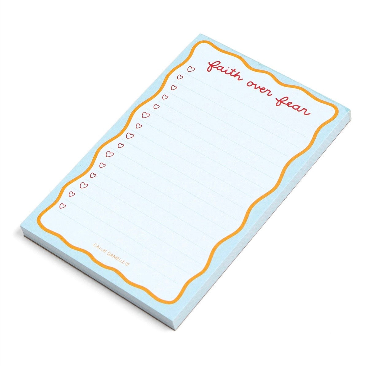 Faith Over Fear Notepad