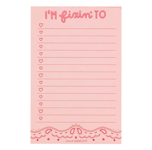 I’m Fixin’ To Notepad