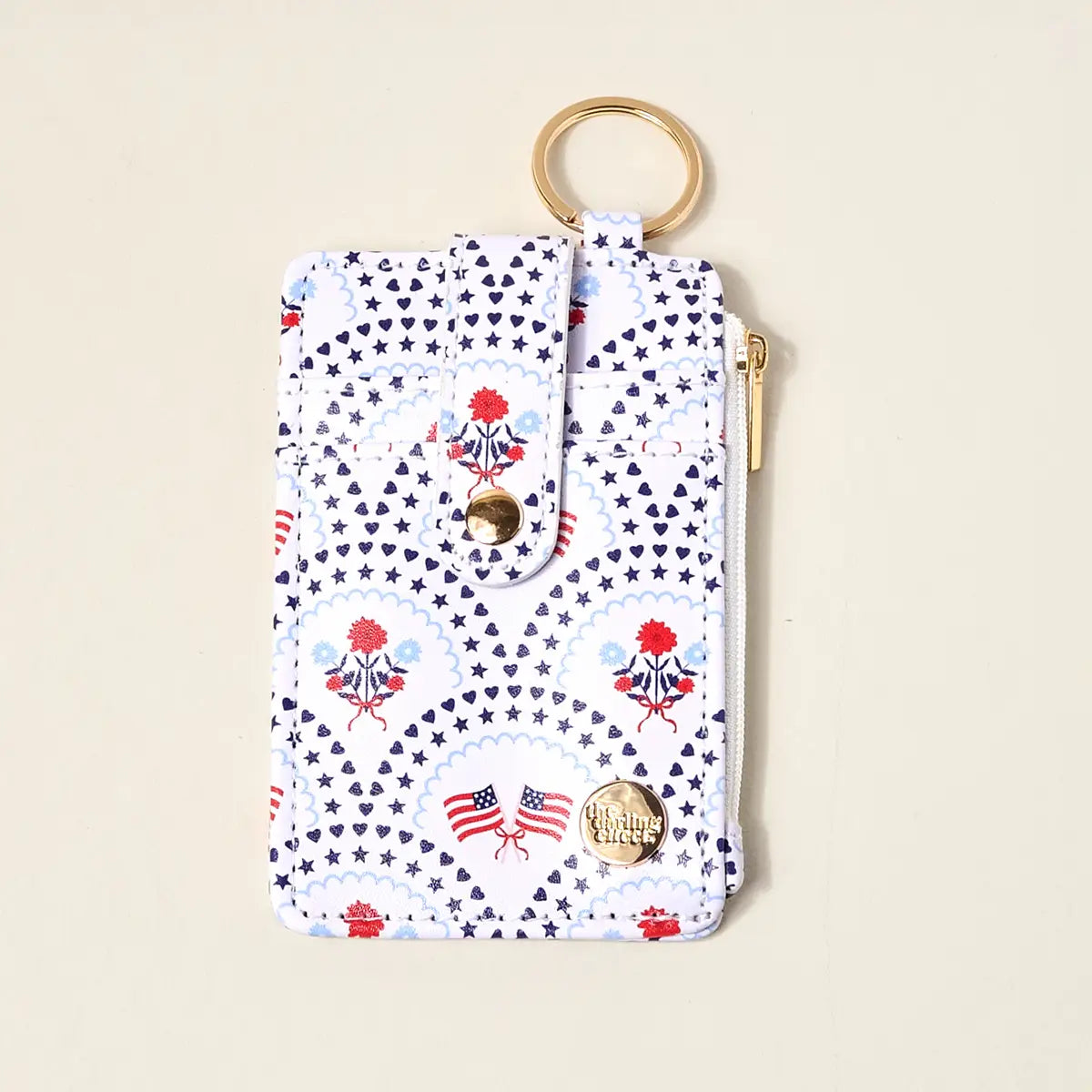Americana Keychain Wallet
