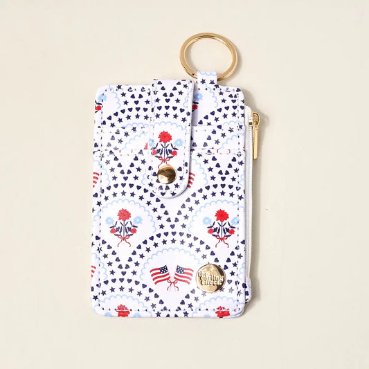 Americana Keychain Wallet