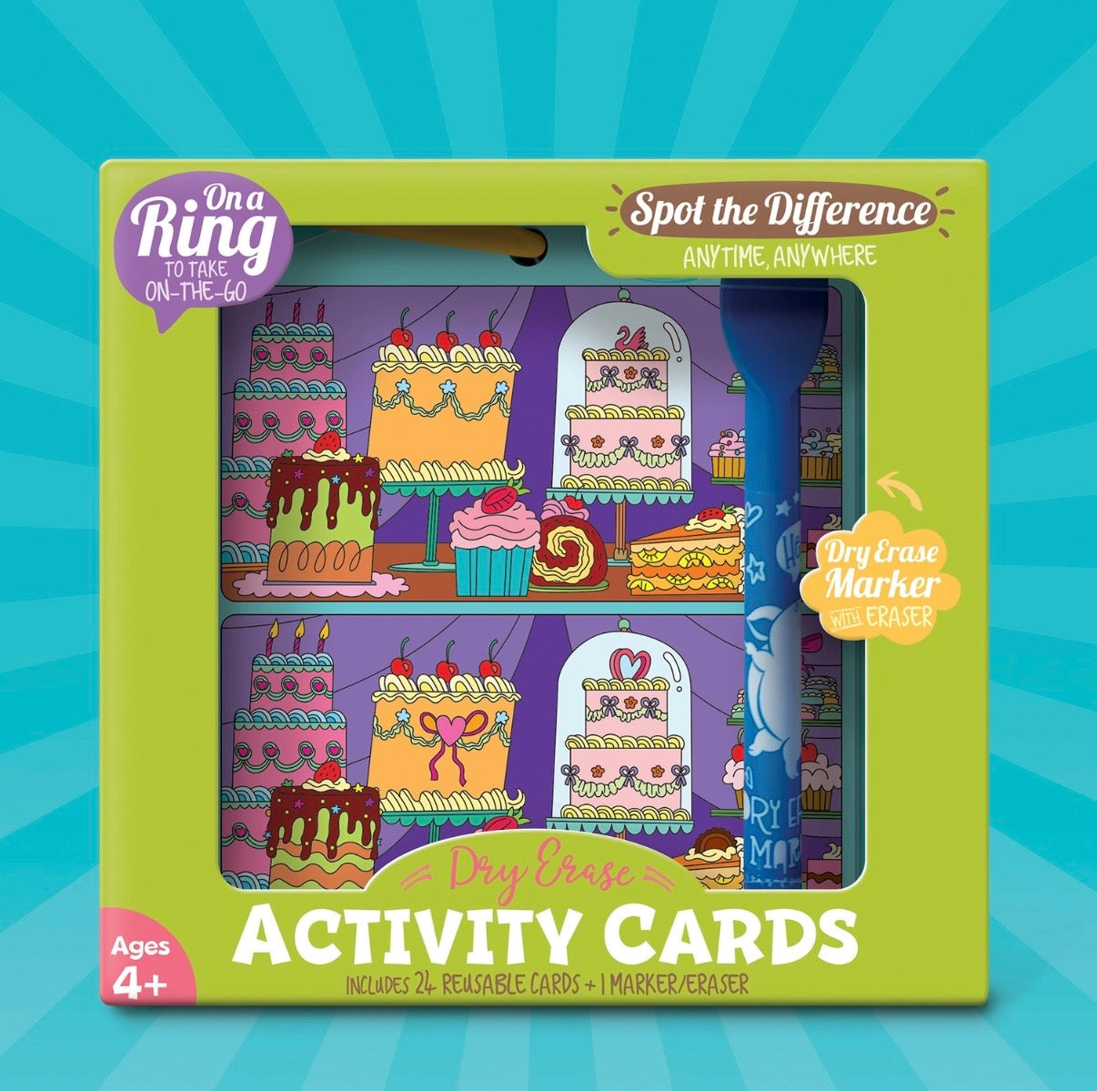 Dry Erase “Spot the Difference” Activity Cards