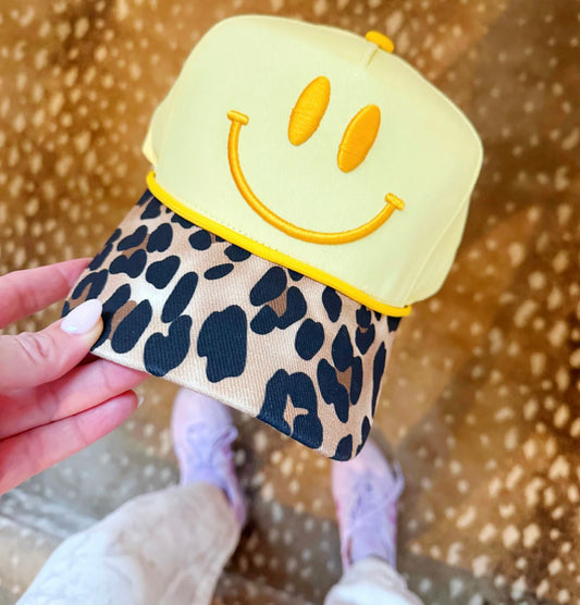 Sunshine Smiley Trucker Hat