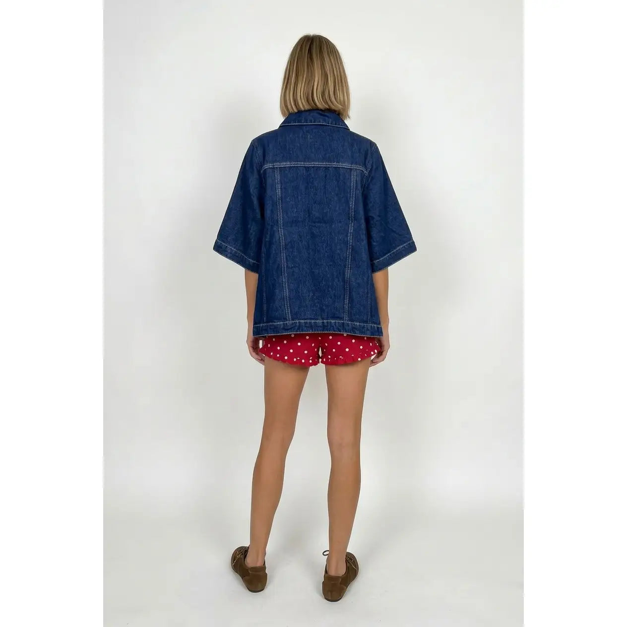 Cape Denim Jacket