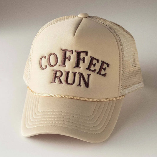 Coffee Run Trucker Hat