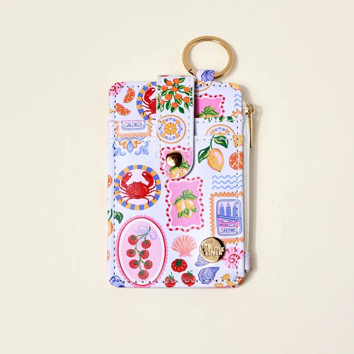 Italian Summer Keychain Wallet