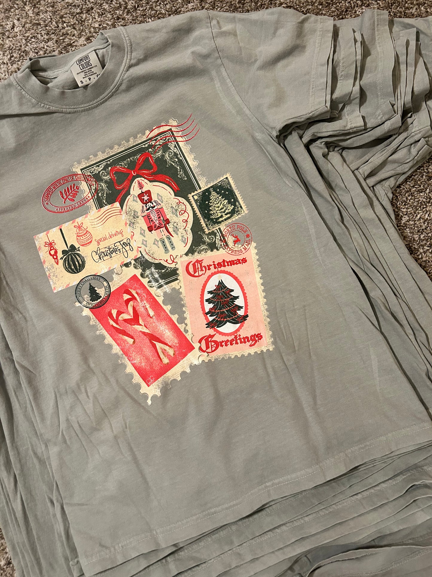 Christmas Postcard Tee