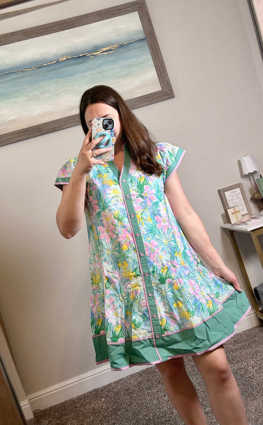 Summer Florals Dress