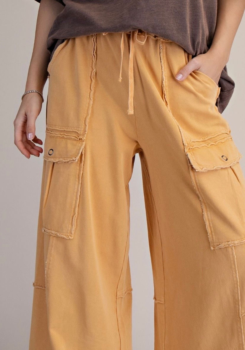 Terry Cargo Sweatpants