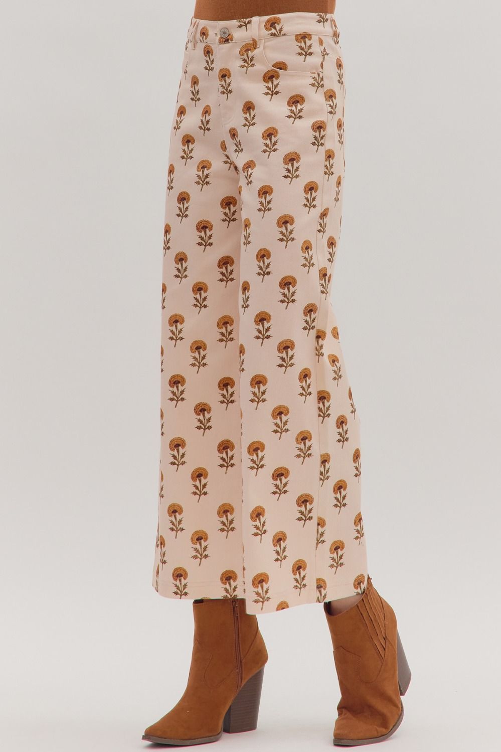 Botanical Wide Leg Pants