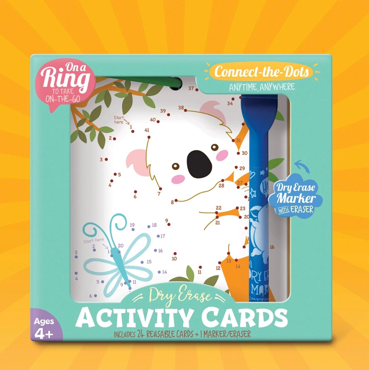 Dry Erase Connect-The-Dots Activity Cards