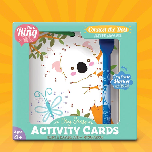 Dry Erase Connect-The-Dots Activity Cards