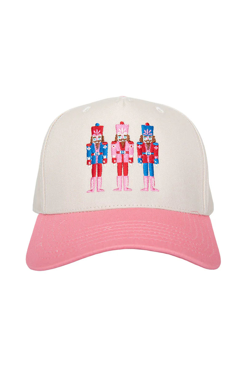 Pink Nutcrackers Vintage Trucker Hat