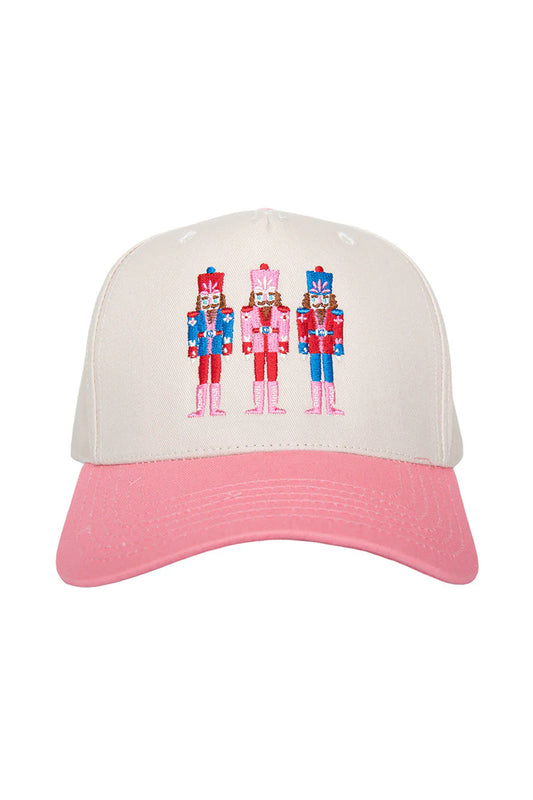 Pink Nutcrackers Vintage Trucker Hat