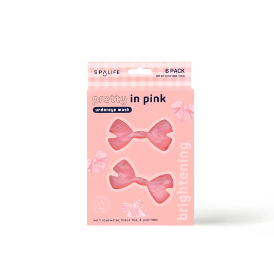 Pretty in Pink! Brightening Undereye Masks - 8 Pairs
