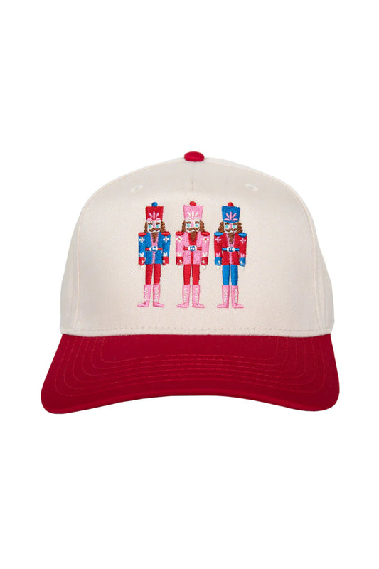 Red Nutcrackers Vintage Trucker Hat
