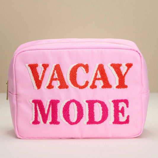Vacay Mode Zipper Pouch
